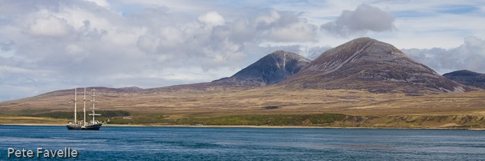 Looking Across Islay Sound