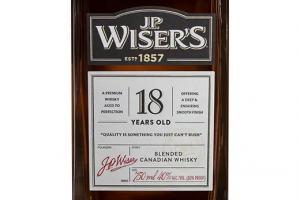 J P Wiser's 18 Year Old