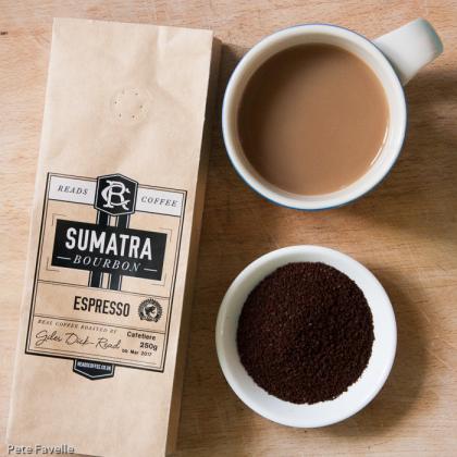 Reads Coffee Sumatra Bourbon Espresso