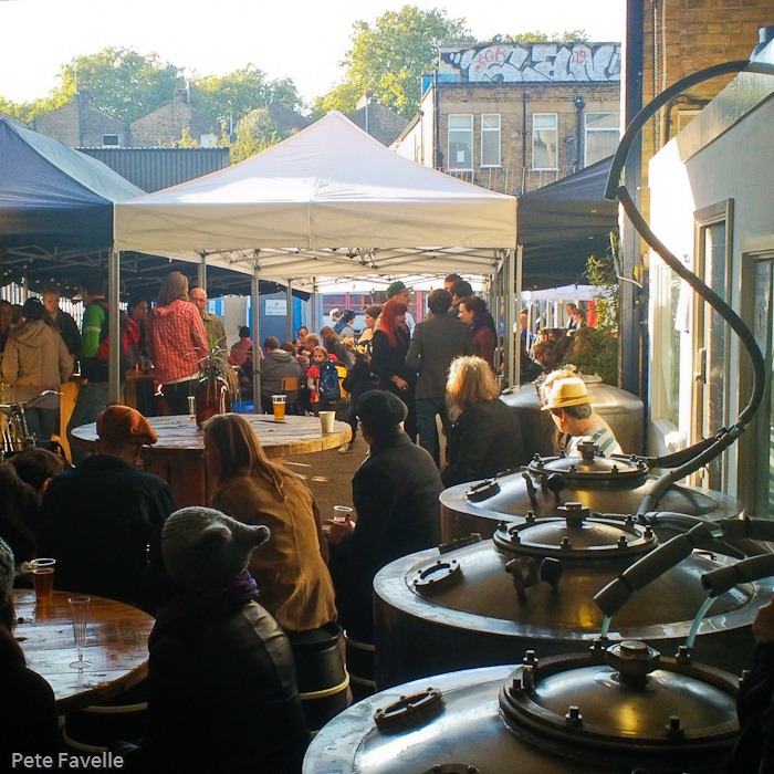 The Brewery In Full Swing