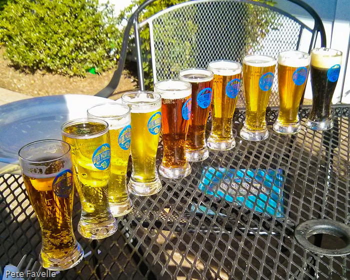 A Big Beer Flight