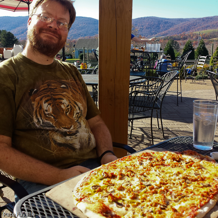 A HUGE Pizza!