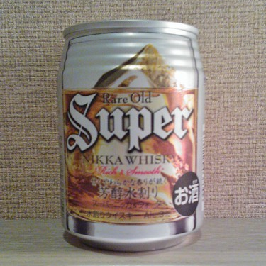 Rare Old Super Nikka ... in a can